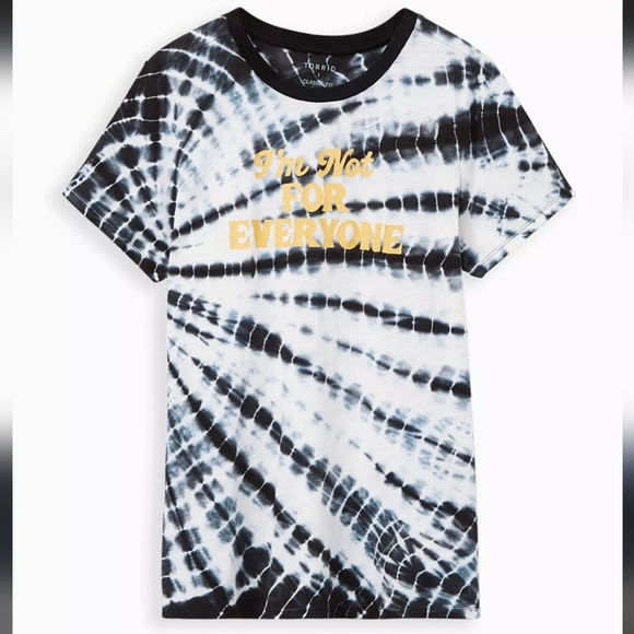 Tie-Dye Graphic Tee- Im Not For Everyone - Picture 2 of 6